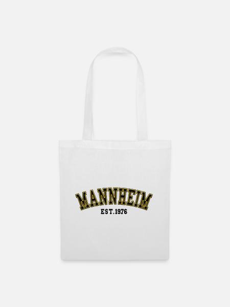 Mannheim gegründet 1976 - Stoffbeutel - Weiß