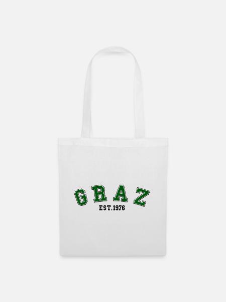 Graz gegründet 1976 - Stoffbeutel - Weiß