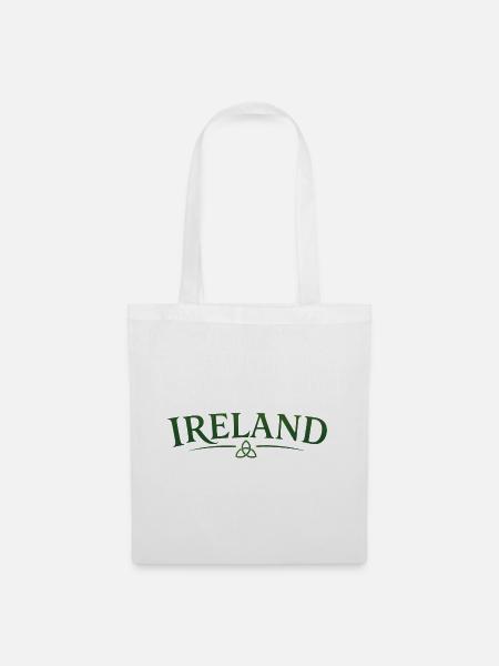 Ireland - Irland - irisch - Dublin - Ire - Stoffbeutel - Weiß