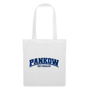 Pankow - Ost-Berlin - Bezirk - Deutschland - Stoffbeutel - Weiß - Vorne