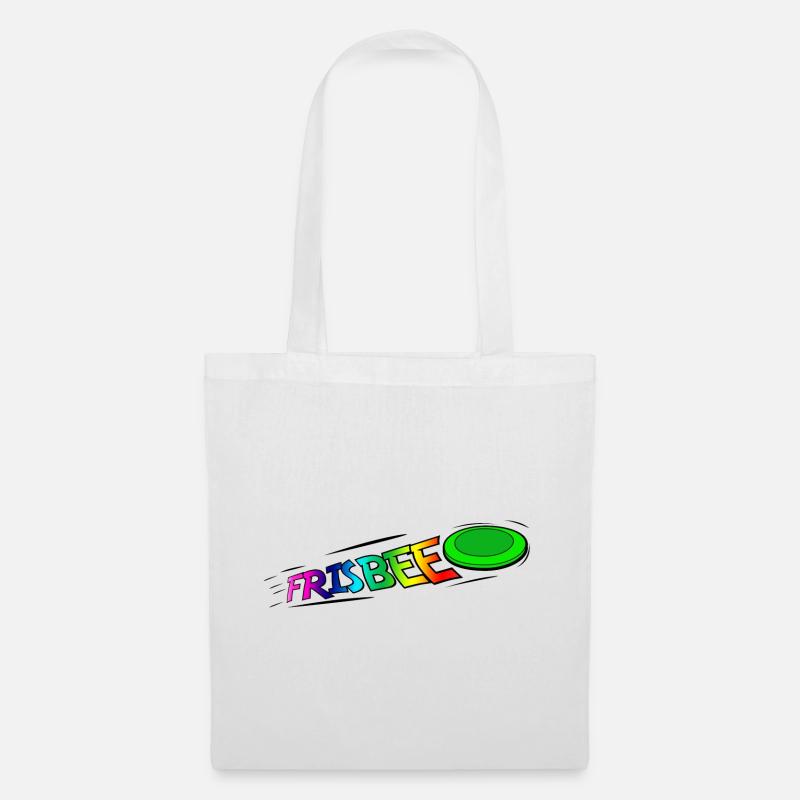 Frisbee - Stoffbeutel - Weiß