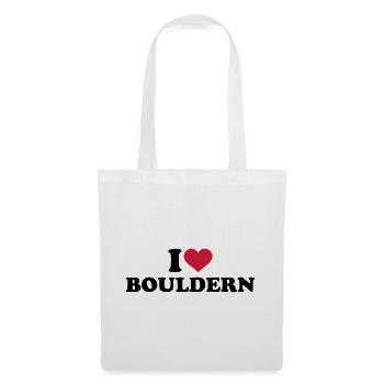 bouldering - Sac en tissu - blanc - Devant