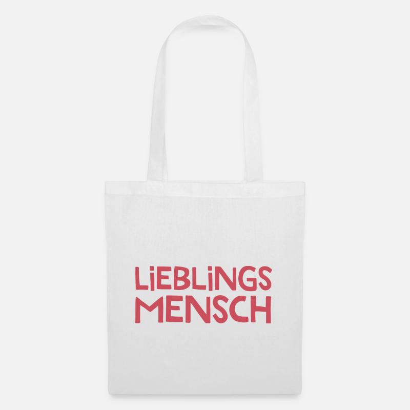 Lieblingsmensch - Stoffbeutel - Weiß