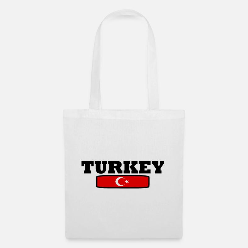 Türkei - Stoffbeutel - Weiß