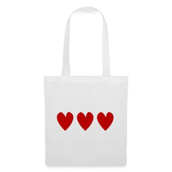 HEART. MOM. MOTHER'S DAY. FEAST. HAPPY BIRTHDAY - Tote Bag - white - Front