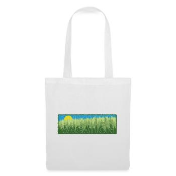 Summer Vacation Hiking Outline - Tote Bag - white - Front