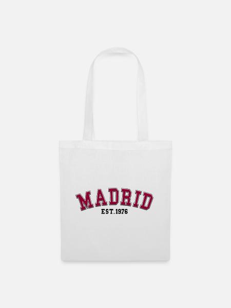Madrid gegründet 1976 - Stoffbeutel - Weiß