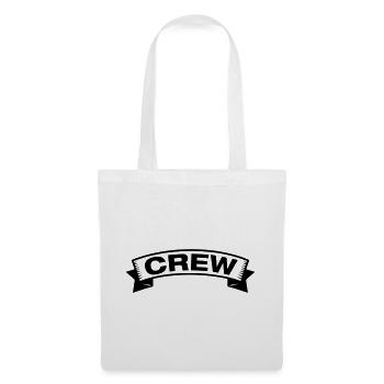 Banderole de l’équipage - Sac en tissu - blanc - Devant