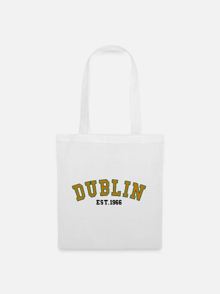 Dublin gegründet 1966 - Stoffbeutel - Weiß