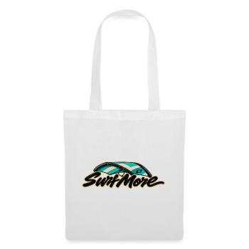 Surf More – Wing Classic - Stoffbeutel - Weiß - Vorne