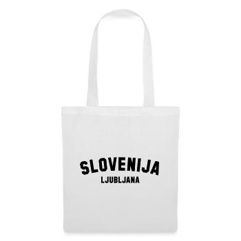 LJUBLJANA Slovenia Slowenien - Tote Bag - white - Front