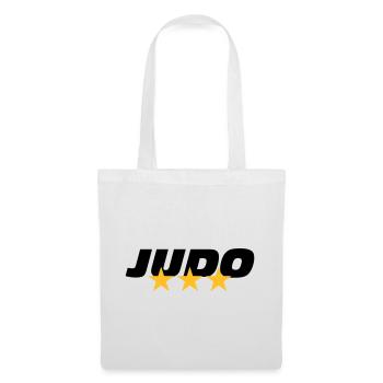 [ Judo ] - Stoffbeutel - Weiß - Vorne