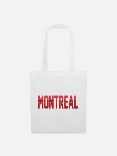 Montreal - Stoffbeutel - Weiß