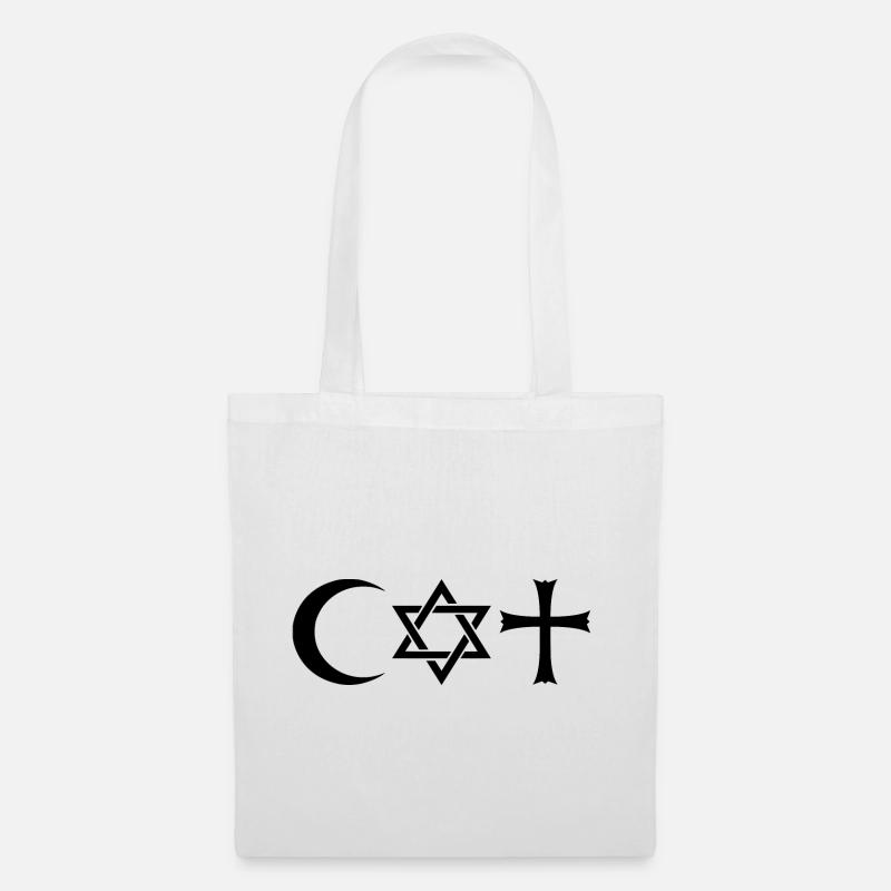 coexist - Stoffbeutel - Weiß