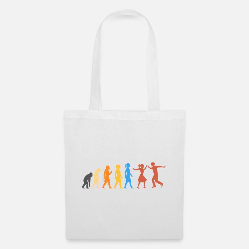Swing Dance - The Highest Level of Evolution (2) - Tote Bag - white