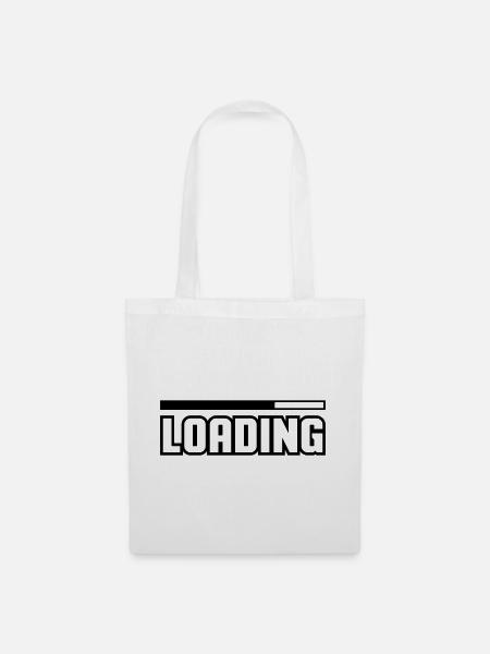 Loading - Stoffbeutel - Weiß
