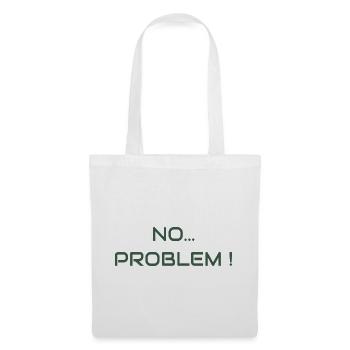 Pas de problème ! L’ambiance d’attitude - Sac en tissu - blanc - Devant