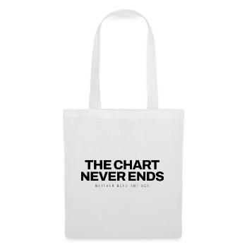 Arzt - The Chart Never Ends - Medizin - Stoffbeutel - Weiß - Vorne