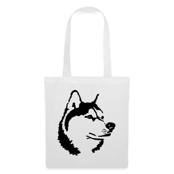 husky - Tote Bag - white - Front