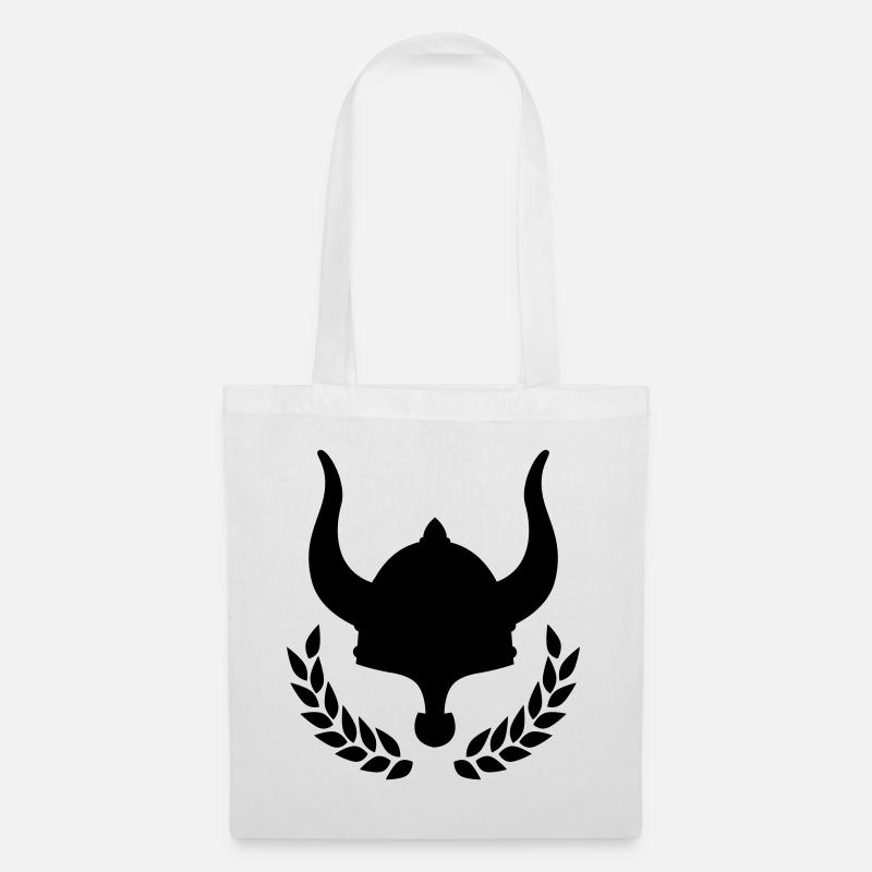 vikings - Sac en tissu - blanc