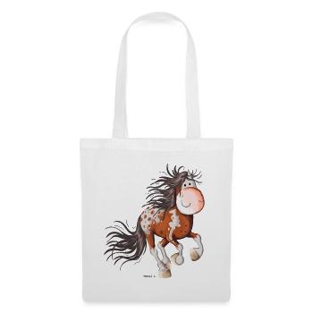 Stürmischer Appaloosa - Stoffbeutel - Weiß - Vorne