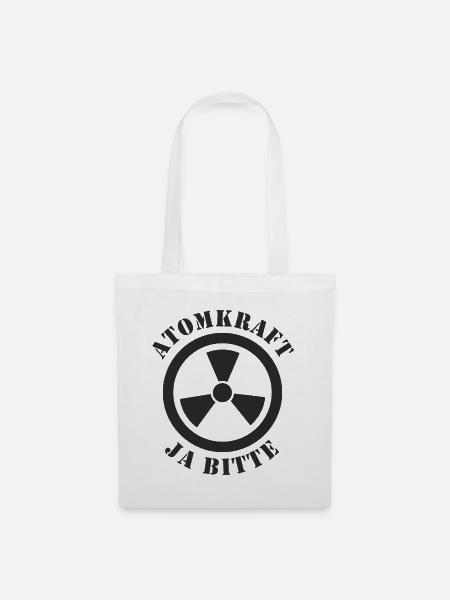 Atomkraft, Ja bitte - Stoffbeutel - Weiß