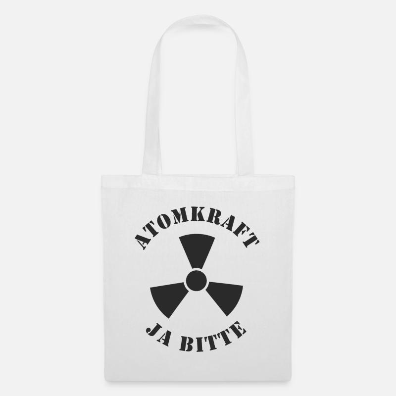 Atomkraft, Ja bitte - Stoffbeutel - Weiß