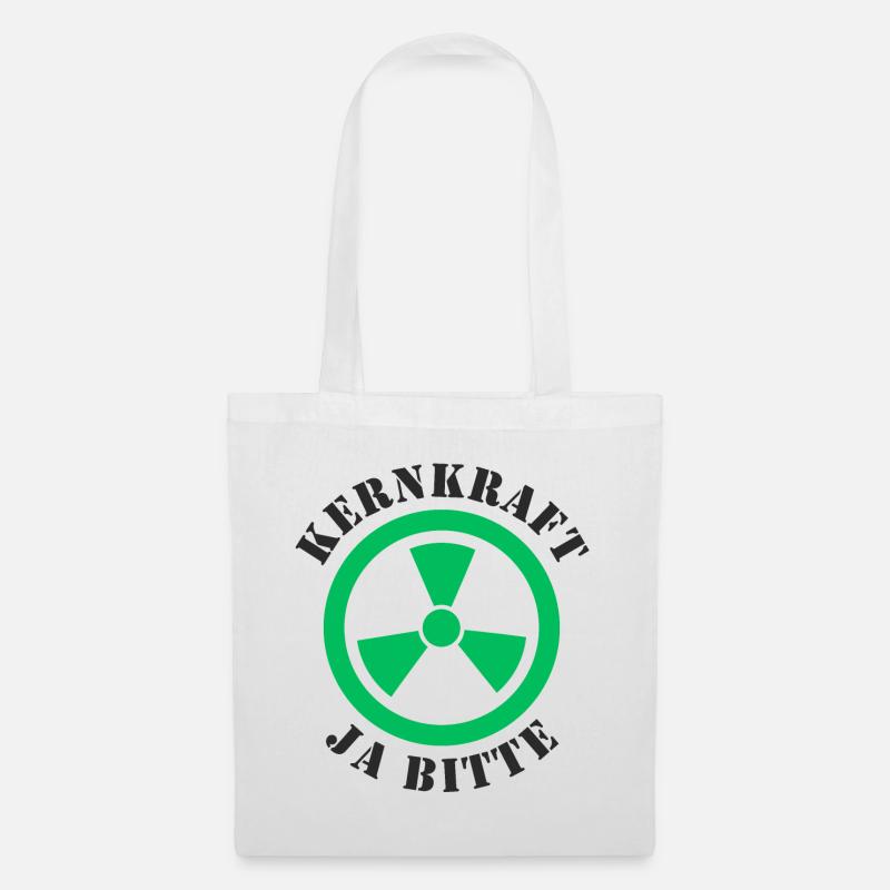 Atomkraft, Ja bitte - Stoffbeutel - Weiß