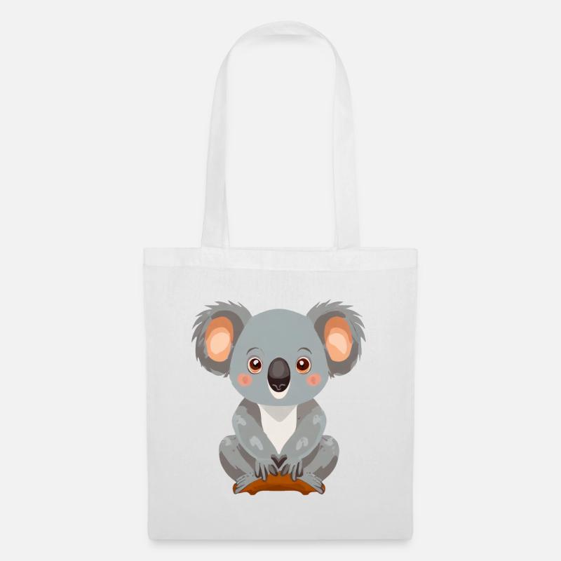 Koala - Stoffbeutel - Weiß