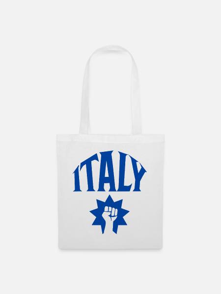 Italy - Stoffbeutel - Weiß