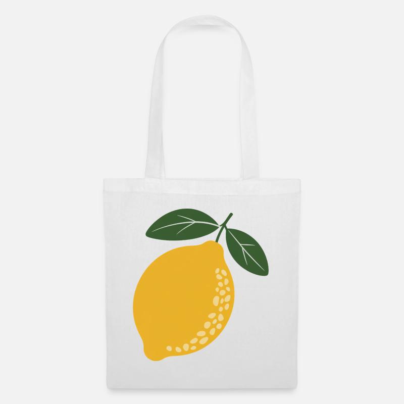 Lemon Grove Botanical - Stoffbeutel - Weiß