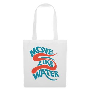 Move like water - Stoffbeutel - Weiß - Vorne