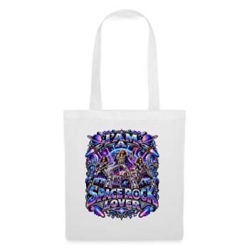 Space Rock Lover – Psychedelic Cosmic Rock Music  - Stoffbeutel - Weiß - Vorne