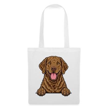 Chesapeake Bay Retriever - Stoffbeutel - Weiß - Vorne