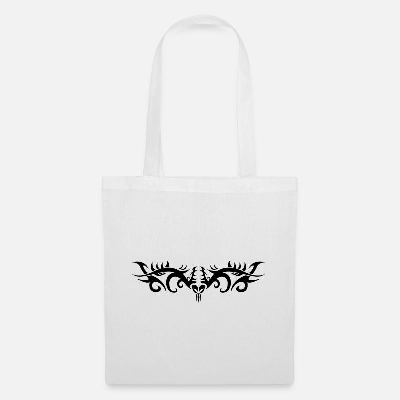 Tribal 4 par Helfspawn - Sac en tissu - blanc