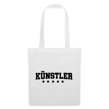 Kuenstler - Stoffbeutel - Weiß - Vorne