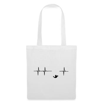 Parachute jumper impulsion - Sac en tissu - blanc - Devant