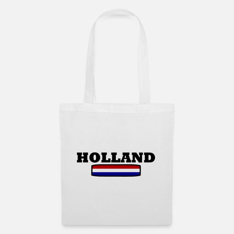 HOLLAND - Stoffbeutel - Weiß