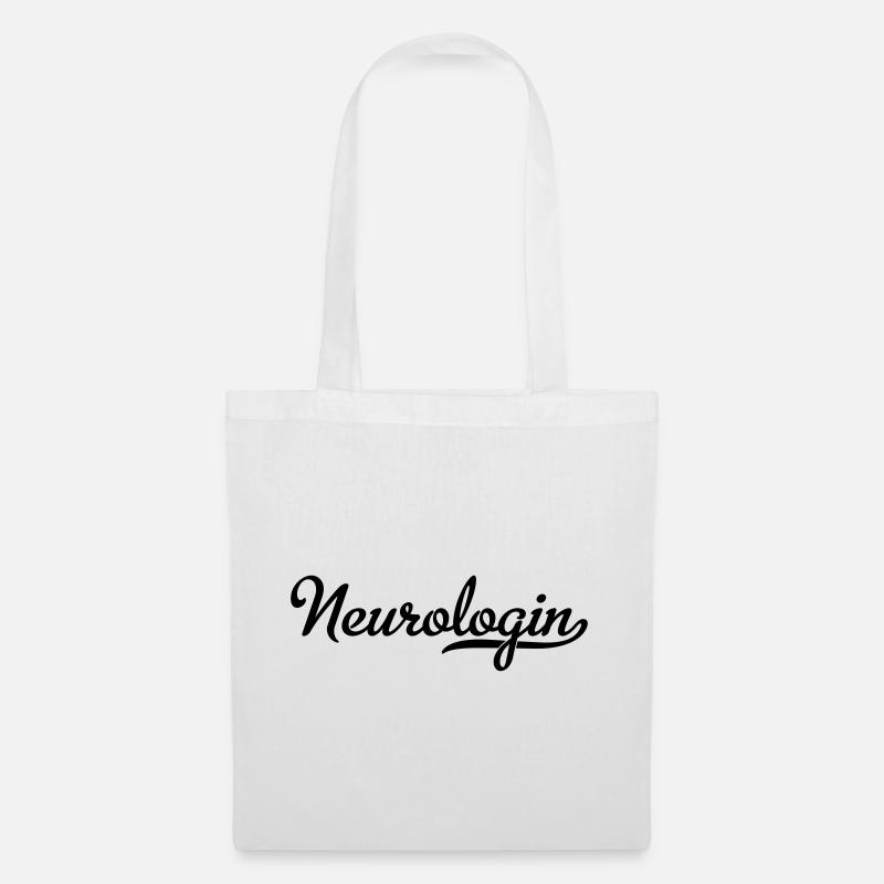 neurologin - Stoffbeutel - Weiß