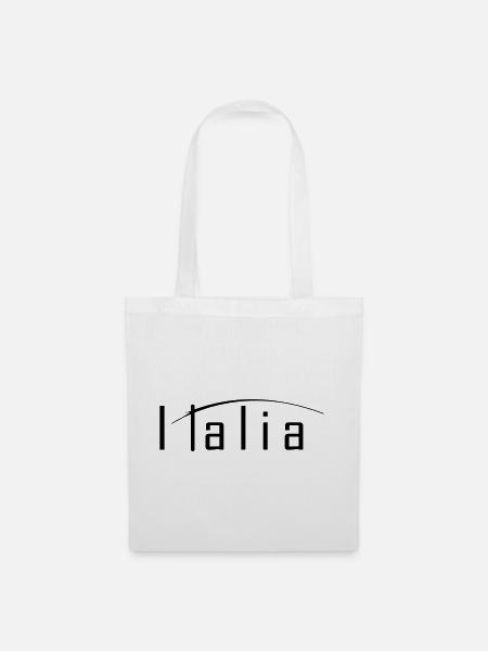 Italia - Stoffbeutel - Weiß