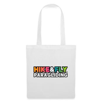 Hike&Fly Paragliding Paraglider - Tote Bag - white - Front