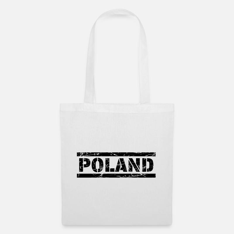 Pologne - Sac en tissu - blanc