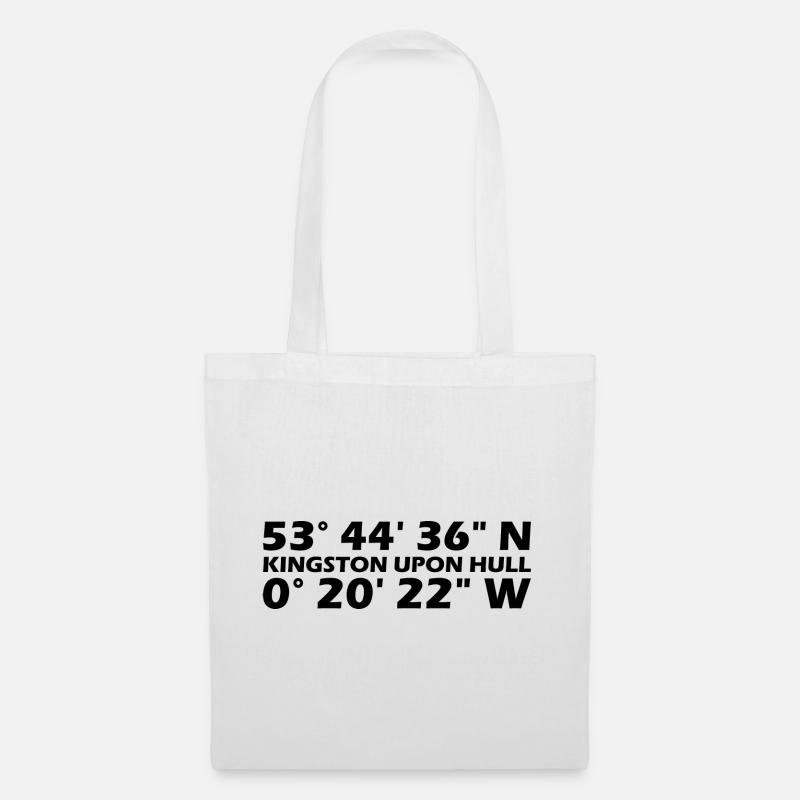 Kingston upon Hull Coordinates - Tote Bag - white