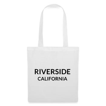 Riverside California USA - Stoffbeutel - Weiß - Vorne