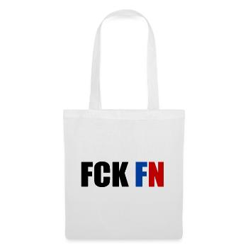 Fck fn - Sac en tissu - blanc - Devant