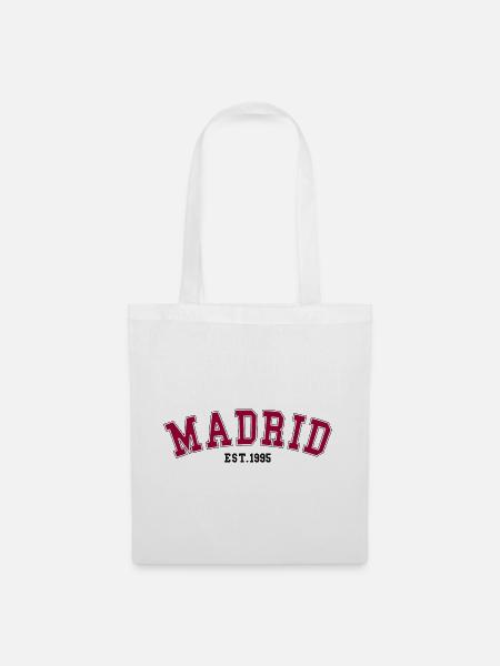 Madrid_Est_1995 - Stoffbeutel - Weiß