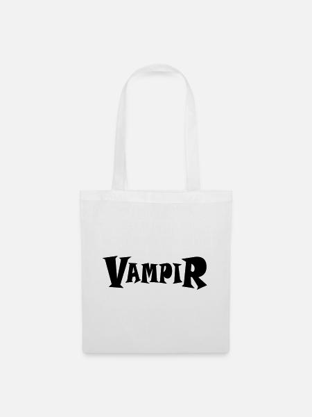 VAMPIR - Stoffbeutel - Weiß
