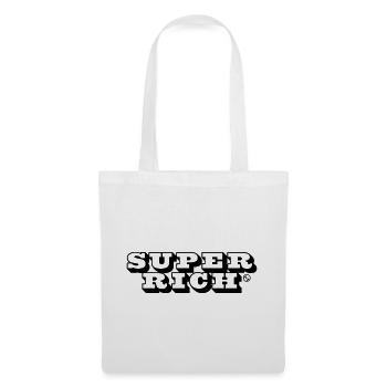 Superrich – Dream big, live bigger - Tote Bag - white - Front