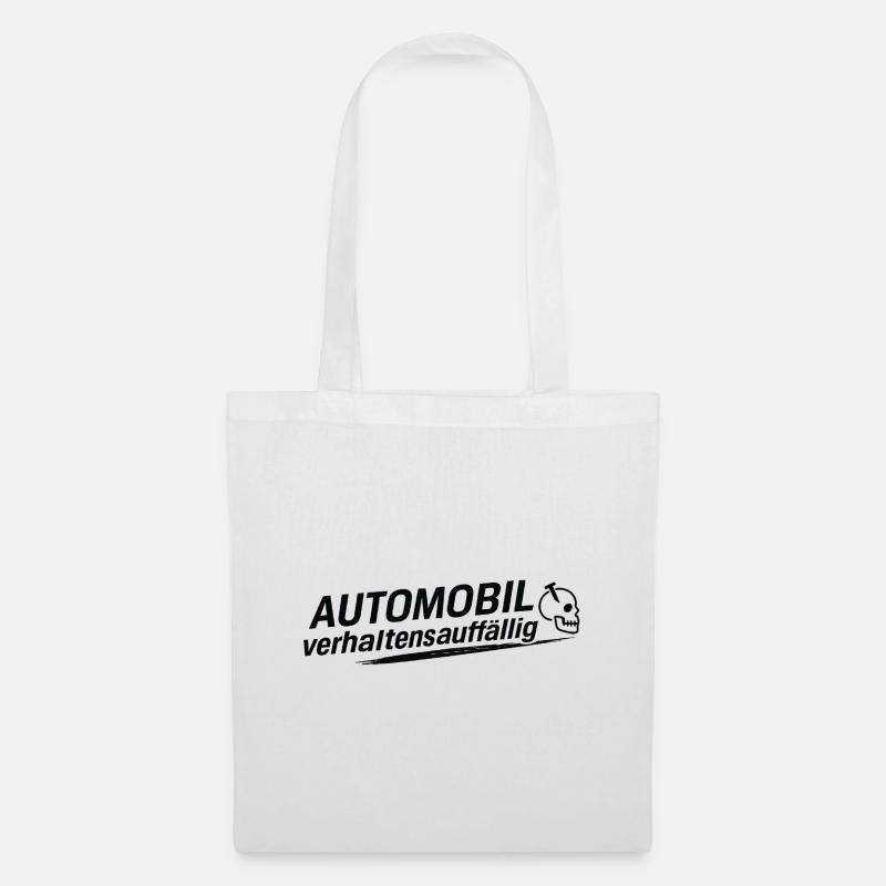 Automobile behaviorally problematic - Tote Bag - white