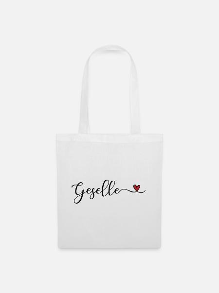 Geselle - Stoffbeutel - Weiß